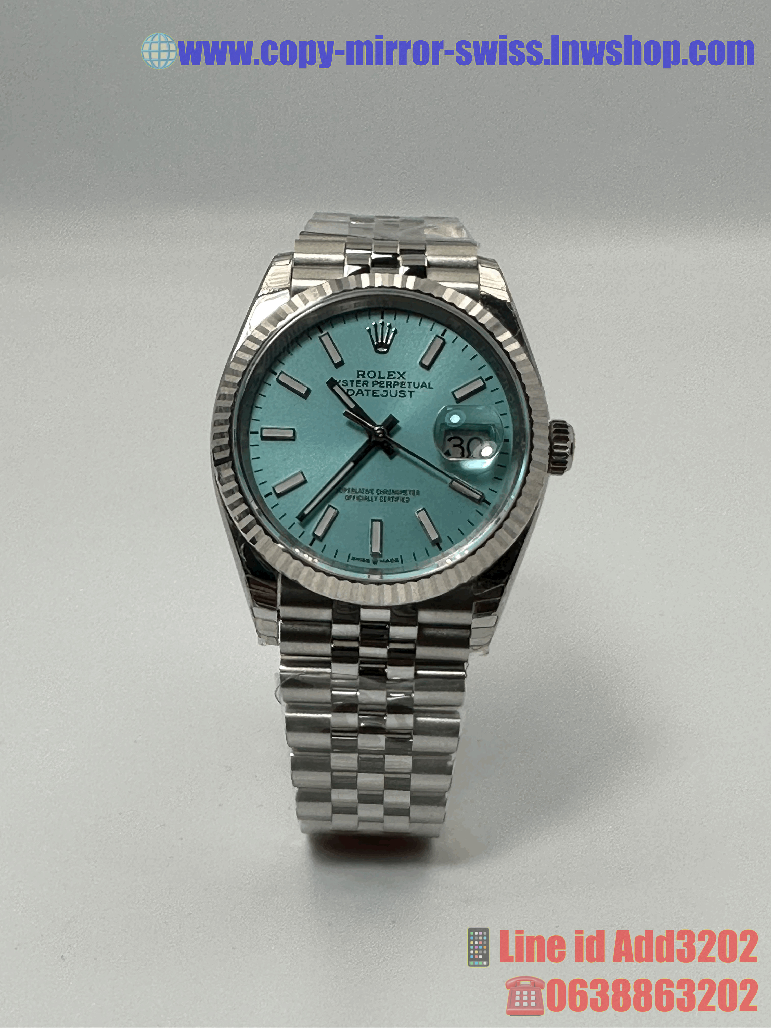 Rolex Datejust 41mm Tiffany Blue (Swiss EW)