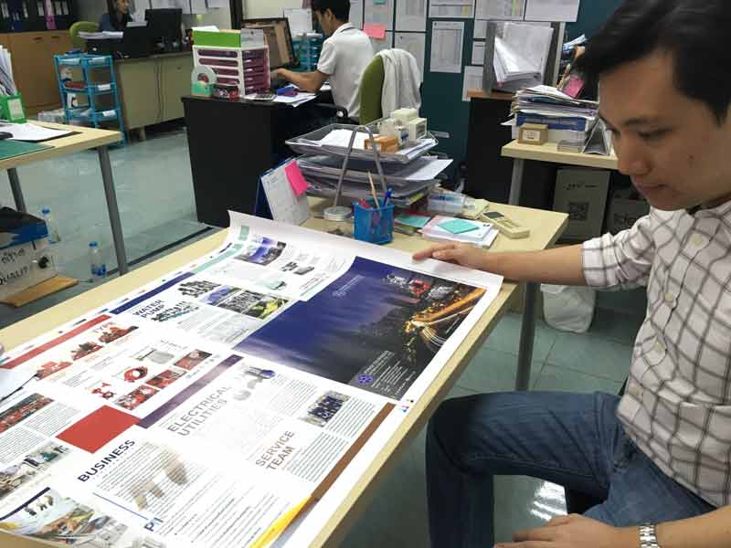 ออกแบบข้อมูลบริษัท และแคตตาล็อกสินค้า Company and Catalog