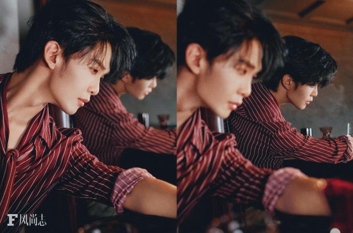 Pre - นิตยสาร F风尚志 หวังเฮ่อเหย่ 王赫野 WangHeye 2025 A/B/C+การ์ด+การ์ดโพลารอยด์