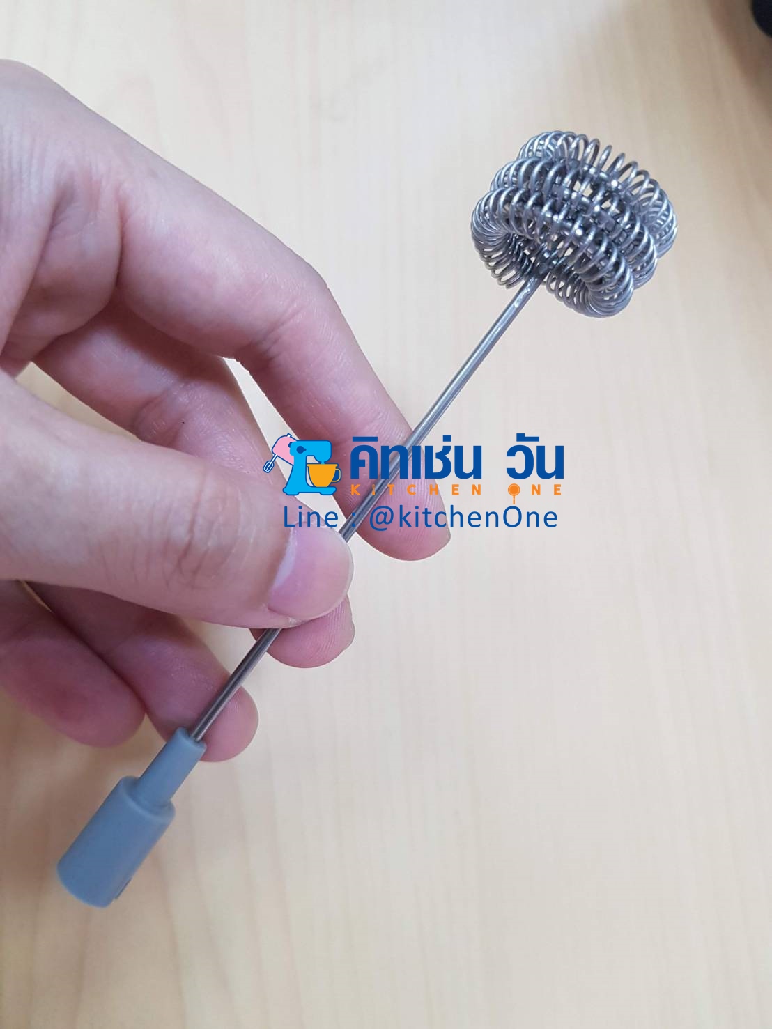 เครื่องตีฟองนมไร้สาย รุ่น ZB-1501B (เครื่องตีโฟมนม ที่ตีฟองนม) ยี่ห้อ BOSS พร้อมหัวตีสแตนเลสแบบ 3 ชั้น, 1 ชั้น, หัวตีไข่