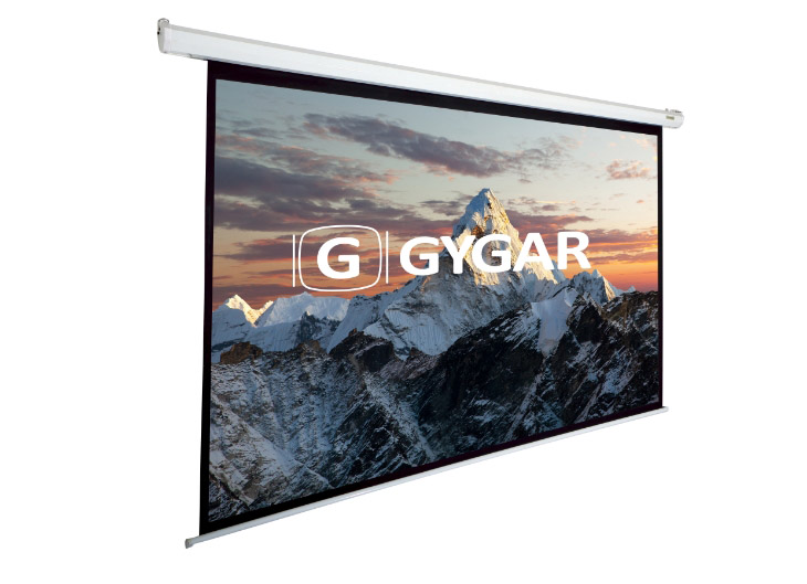 จอมือดึง 120 นิ้ว 4:3 Gygar Wall Screen