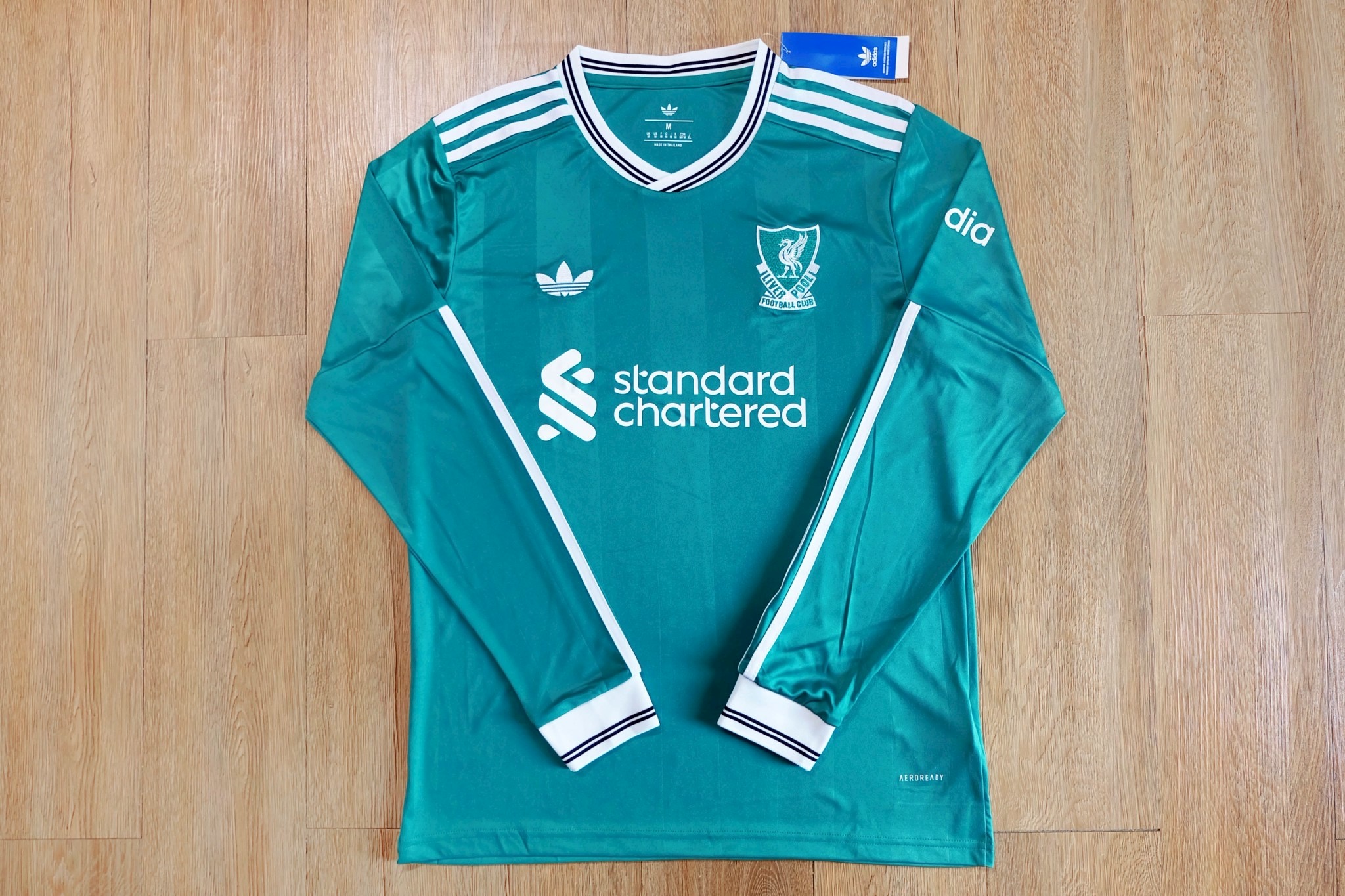 มาใหม่เสื้อฟุตบอล ลิเวอร์พูล เเขนยาว เกรดแฟนบอล 2025