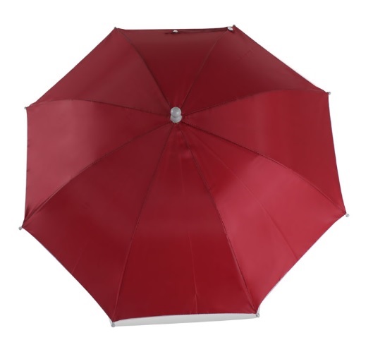 ร่มตอนเดียว 16 นิ้ว สีแดง