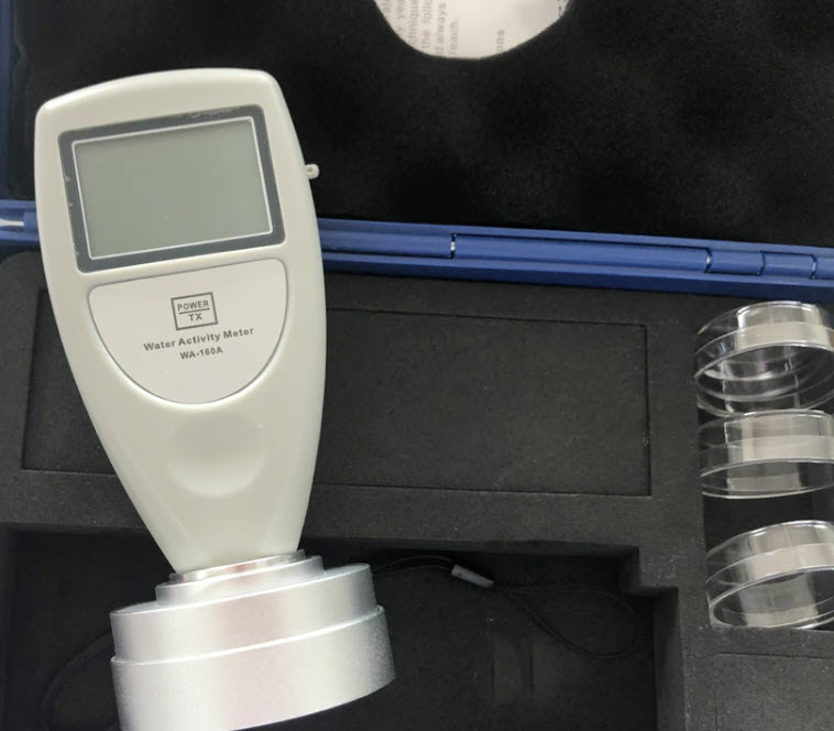 เครื่องวัดปริมาณน้ำอิสระ (Portable Water Activity Meter) รุ่น WA-160A