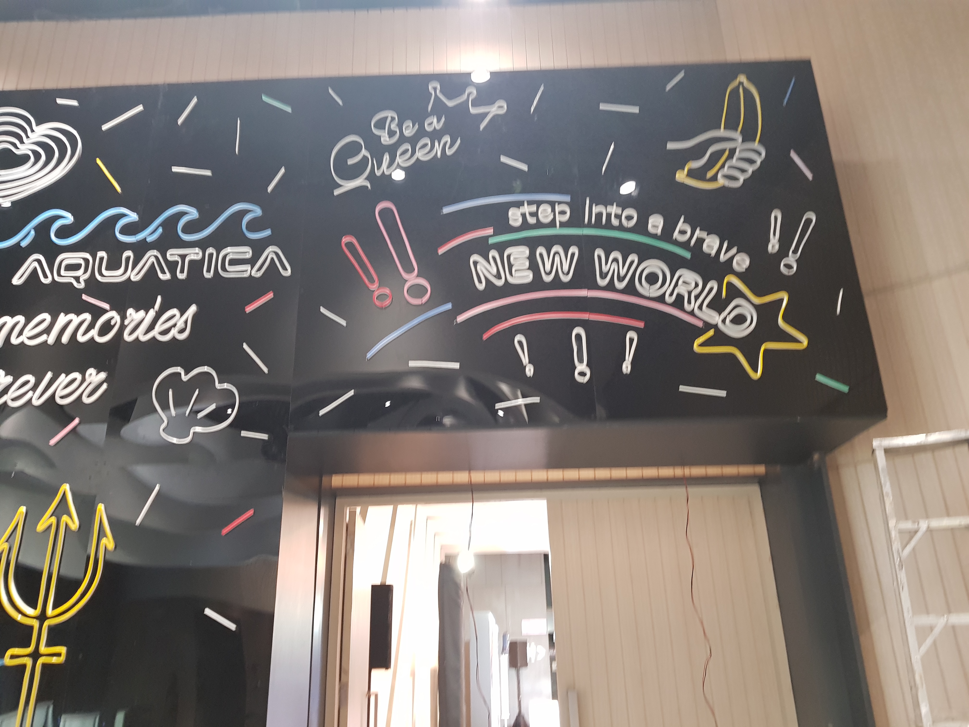 ป้ายไฟ neon flex งานเทศกาลสงกรานต์