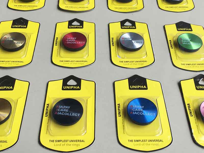 พิมพ์โลโก้บริษัทบนอุปกรณ์มือถือ เป็นของพรีเมี่ยม ขั้นต่ำ 1 ชิ้น