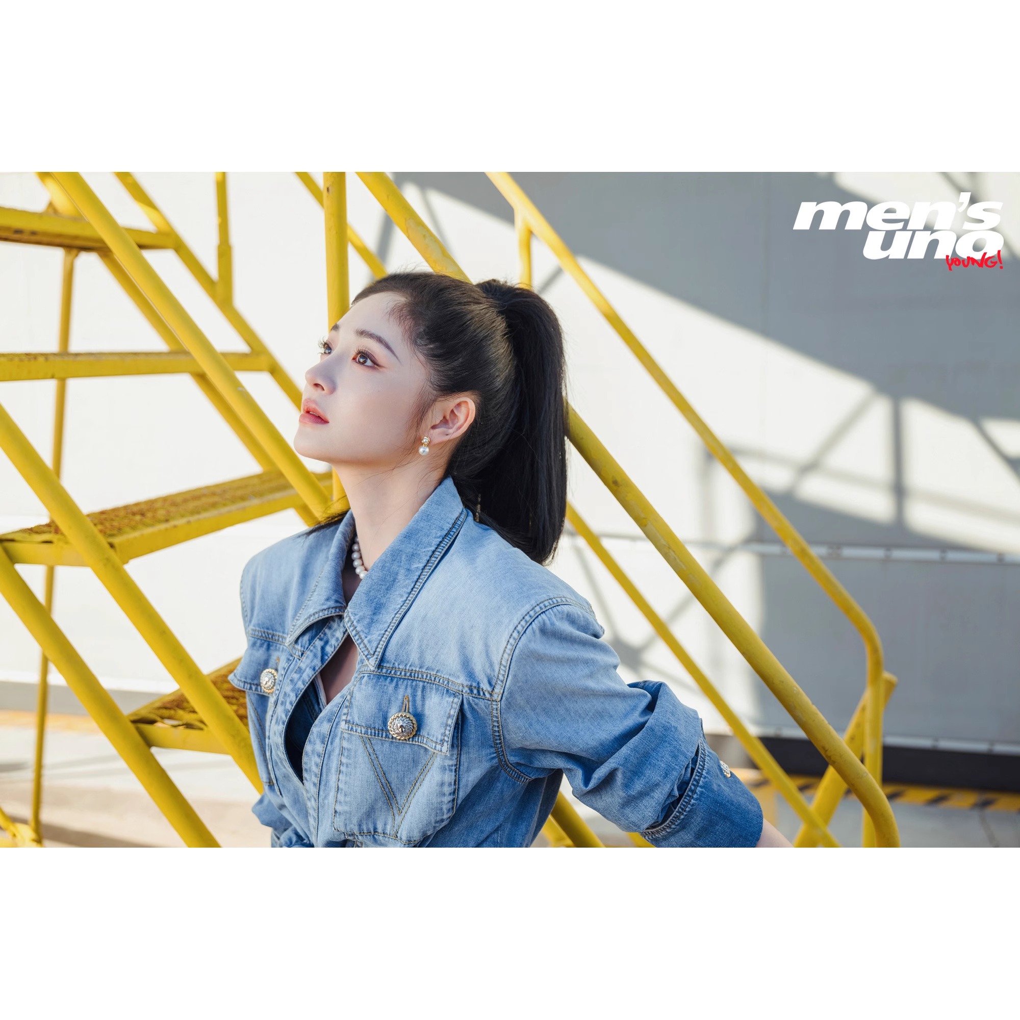 Pre - นิตยสาร men's uno Young! 周洁琼 โจวเจี๋ยฉง ZhouJieqiong 12/2024