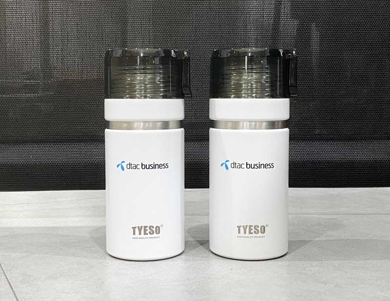 กระบอกน้ำ TYESO พิมพ์, กระบอกน้ำ TYESO สกรีน