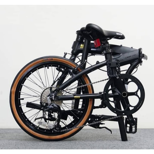 FIKA Libery Pro จักรยานพับได้เฟรมอลู 9 สปีด