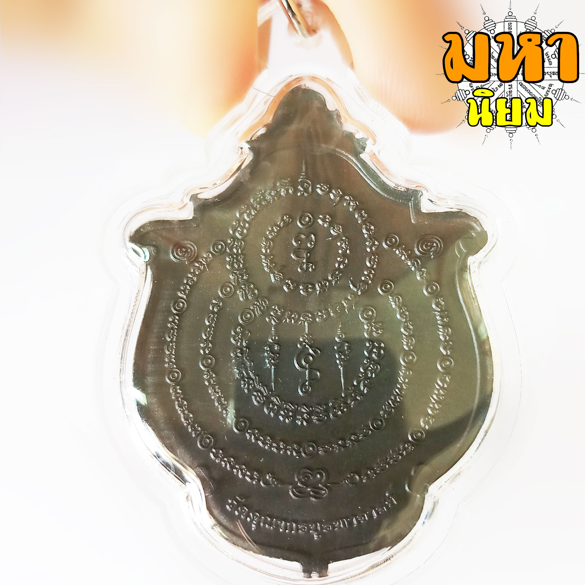 เหรียญเสือเผ่น หลวงพ่อไฉน ฉนฺทสาโร วัดสังฆปรีดี จ.ขอนแก่น เนื้อนวะโลหะ เลี่ยมกรอบอย่างดี