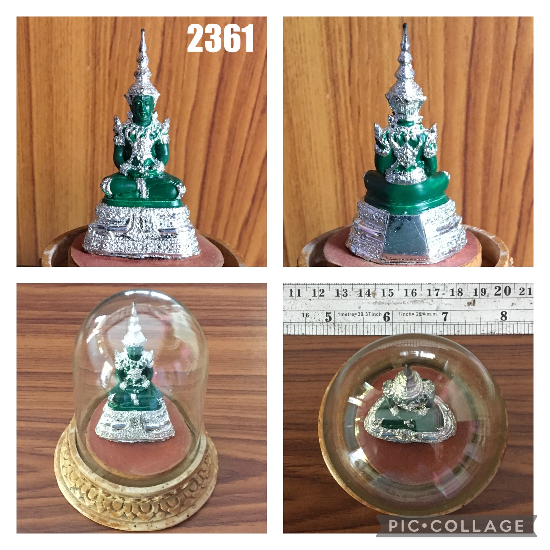พระแก้วมรกตทรงเครื่องฤดูร้อน( ตั้งหน้ารถ )