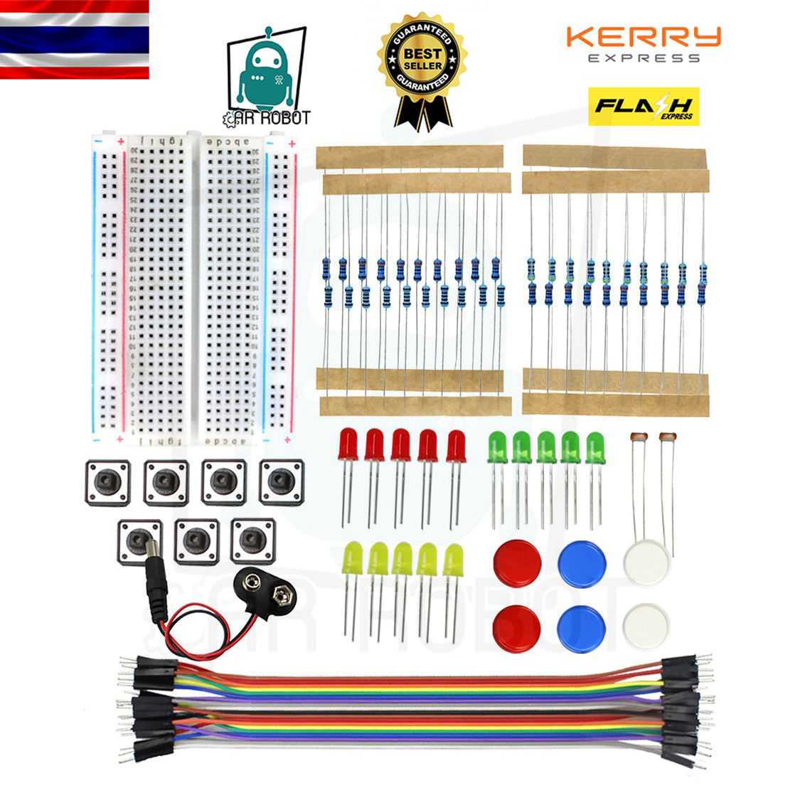 Arduino UNO R3 Starter Kit ชุดเรียนรู้บอร์ด Arduino UNO R3 1 ชุด