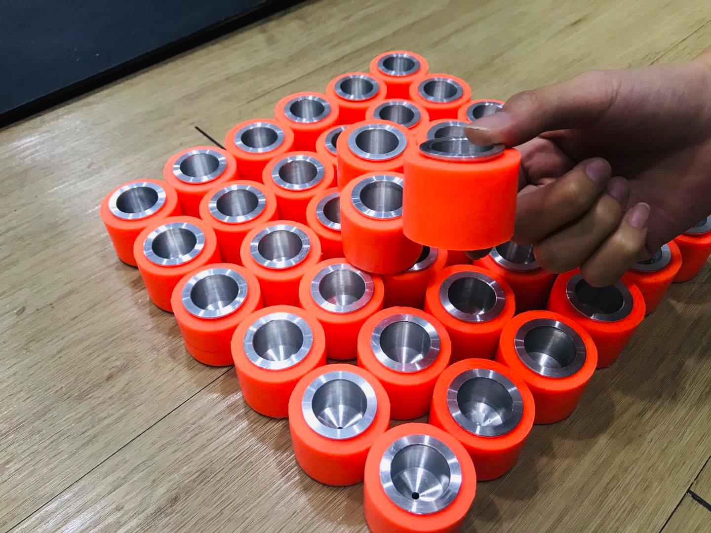 Silicone Wheel Set (33mm X 20mm) / คู่