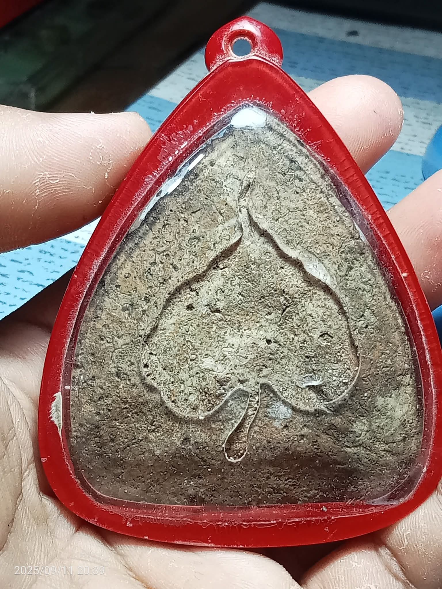 พระนารายณ์ทรงปืนเนื้อดิน กรุวัดพระศรีมหาธาตุ ลพบุรี