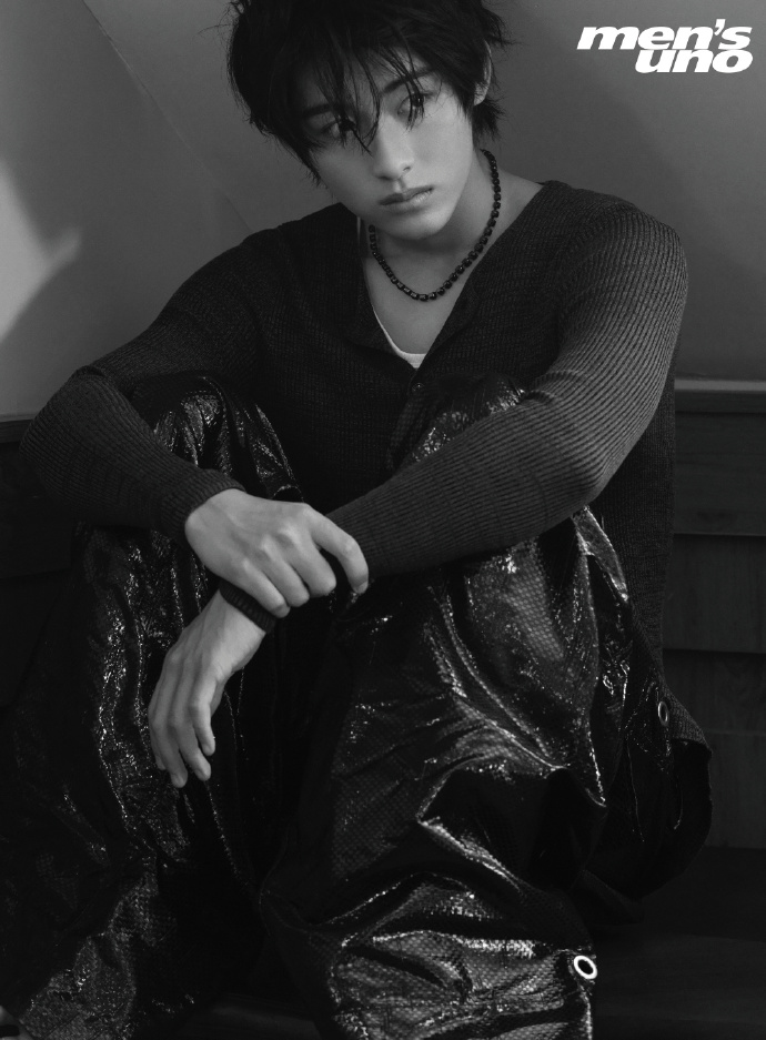 Pre - นิตยสาร Men's Uno DongSicheng วินวิน WINWIN 2024+โปสเตอร์ อฟช.