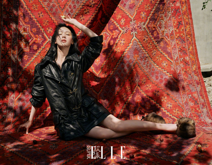 Pre - นิตยสาร SuperELLE เฉินตูหลิง ChenDuling 2025+การ์ด+โพลารอยด์