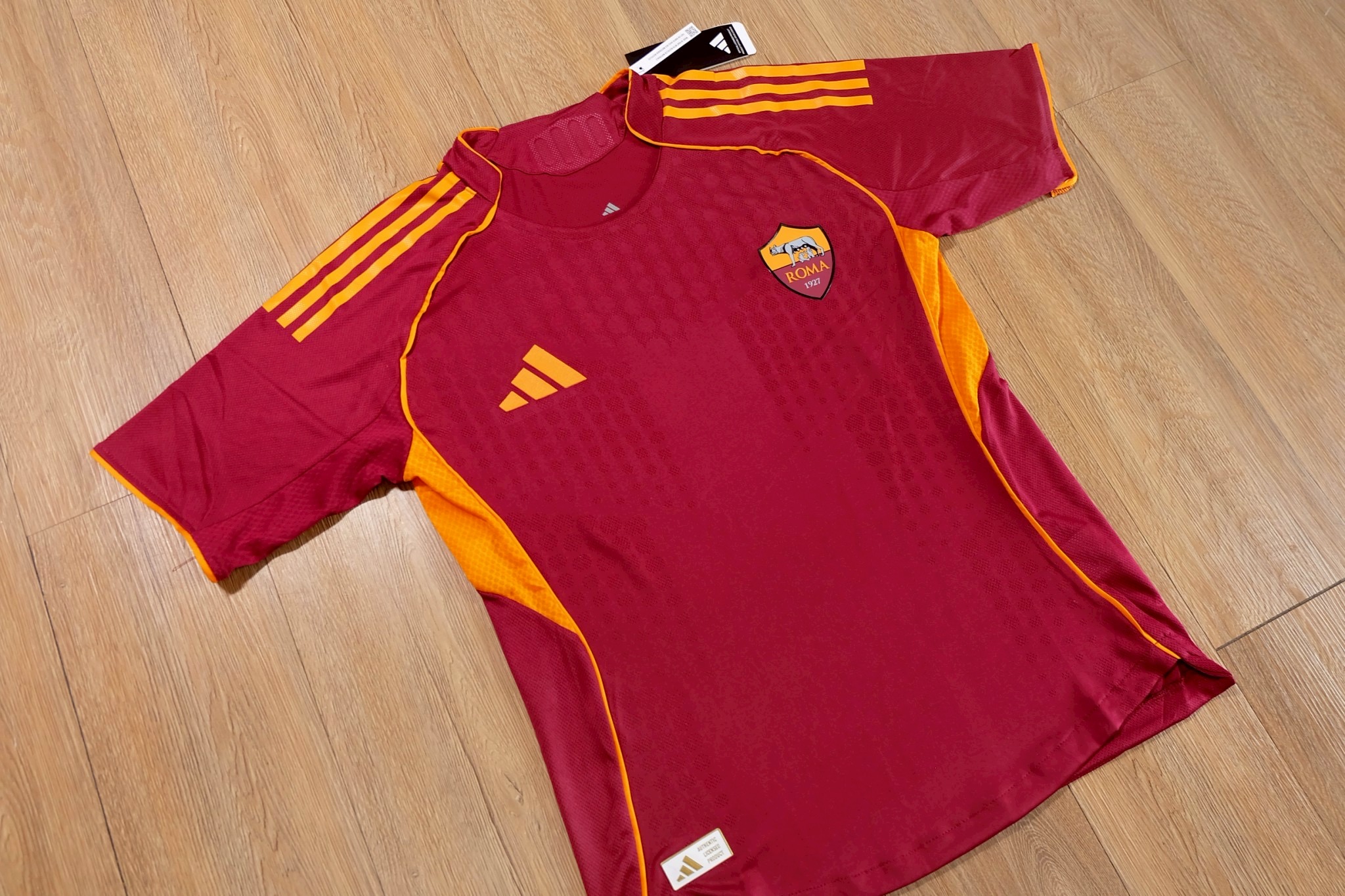 2025-26 เสื้อฟุตบอลโรม่า เหย้า สำหรับผู้ชาย Player Edition เกรดนักเตะ Size S-2XL