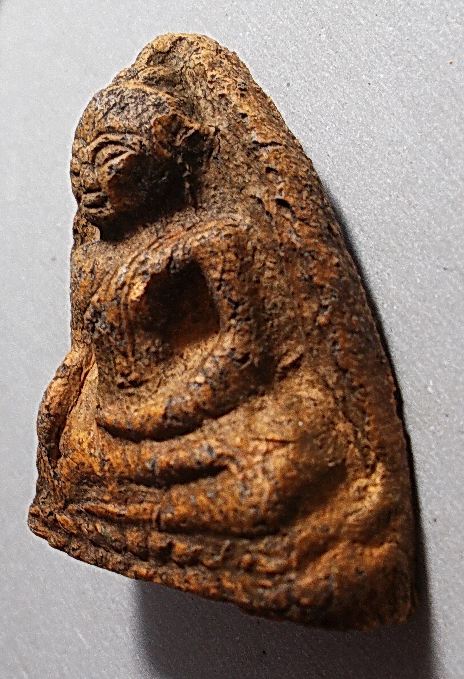 หลวงพ่อโต ปางมารวิชัย เนื้อดิน อยุธยา (ขายแล้ว)