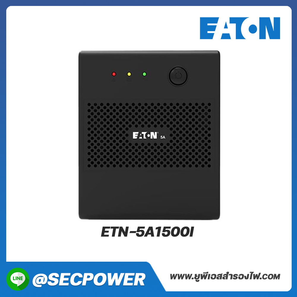 เครื่องสำรองไฟฟ้า Eaton รุ่น P-5A1500l-NEMA | 5A 1500VA 900W Tower