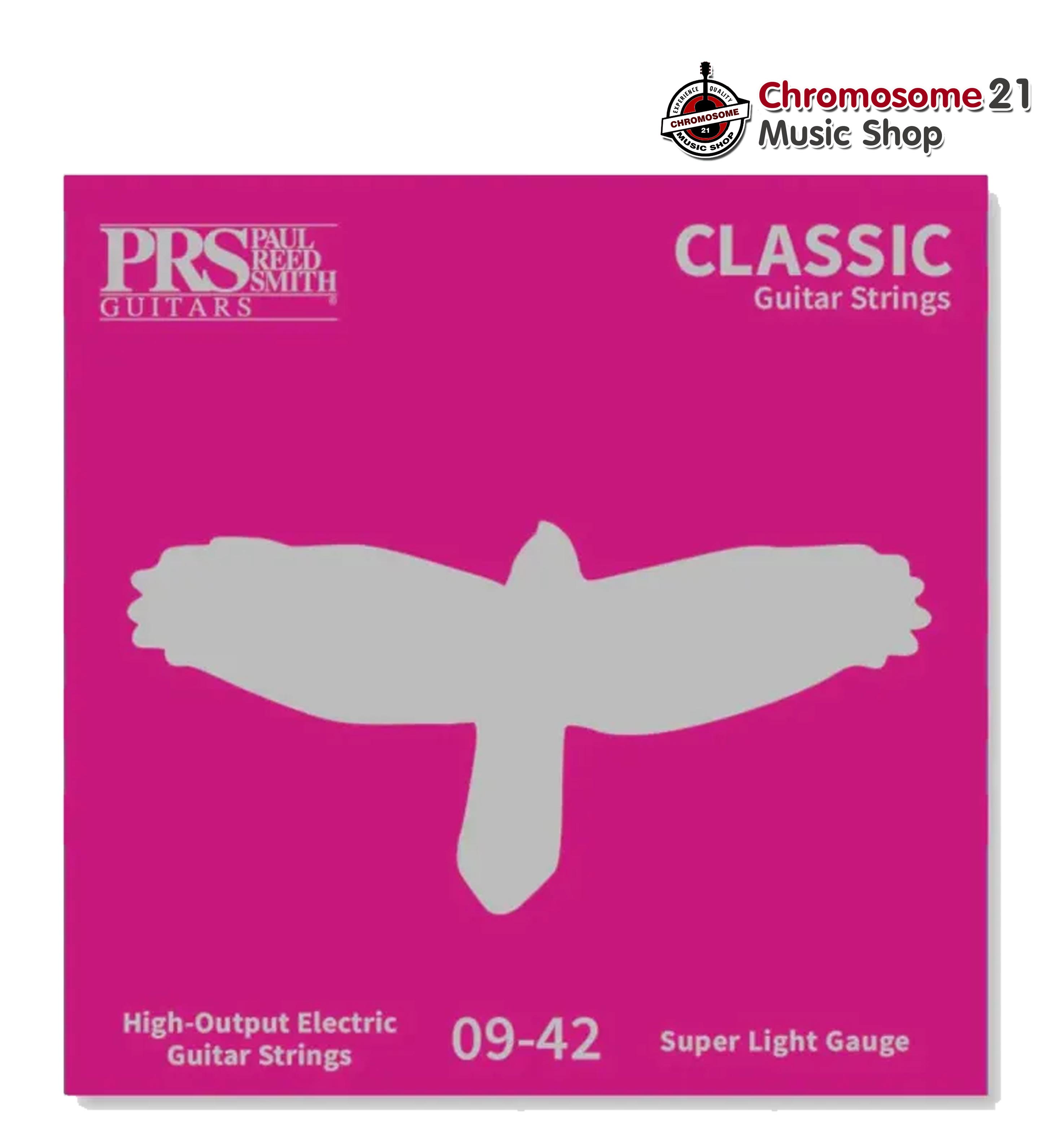 สายกีตาร์ไฟฟ้า 09-42 PRS CLASSIC ELECTRIC STRINGS ULTRA LIGHT