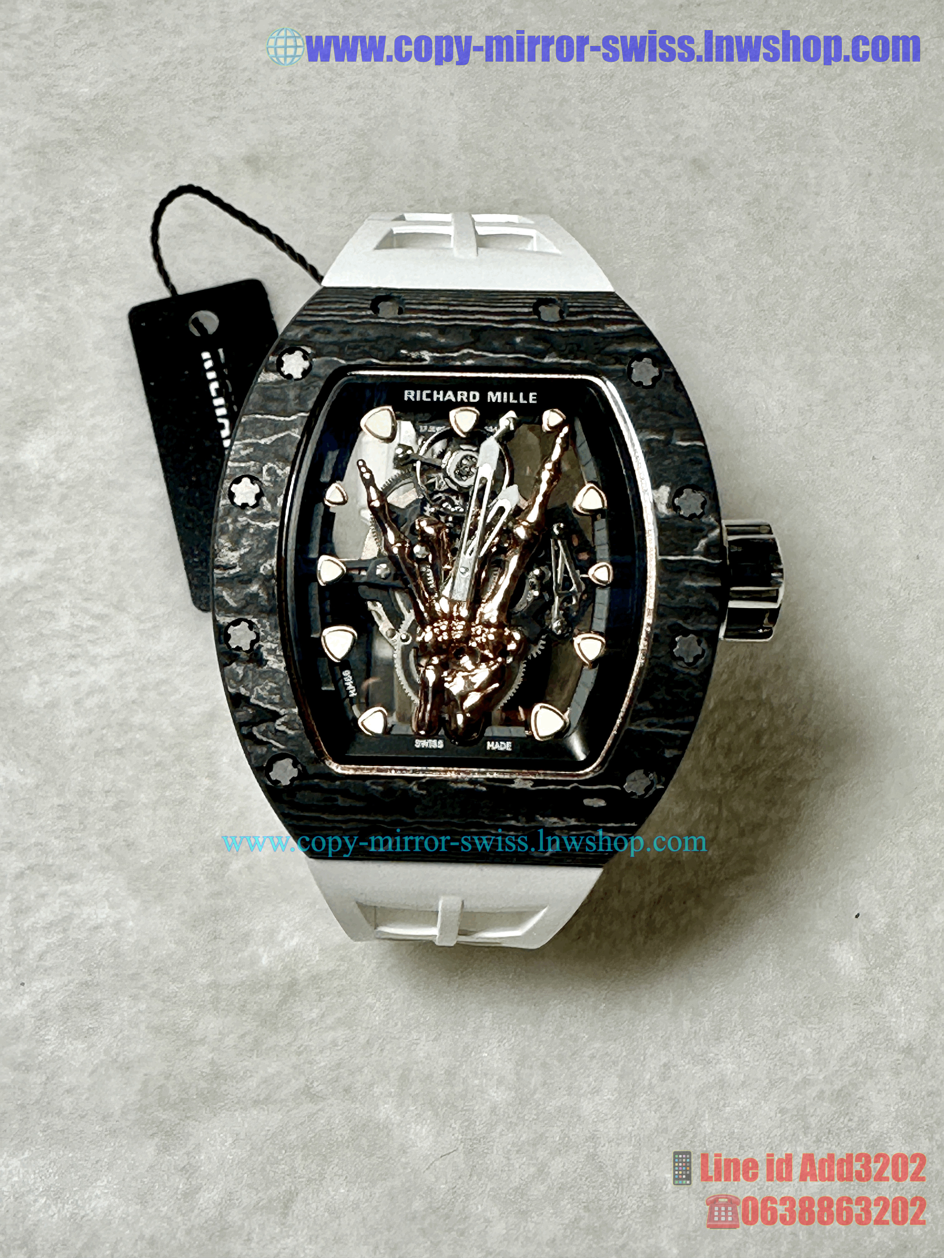 Richard Mille Black Carbon RM066 (KV Factory)