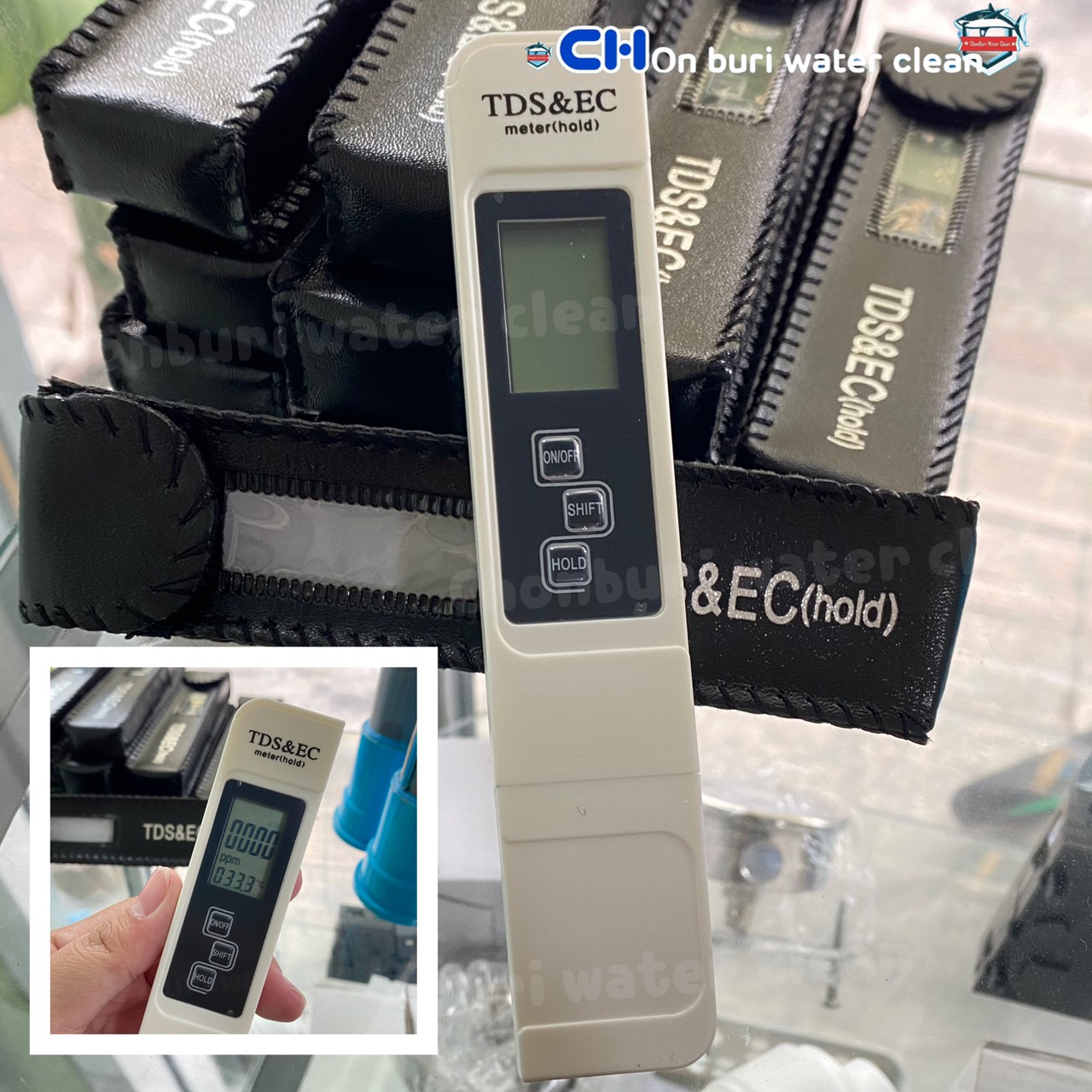 เครื่องวัดค่าน้ำ Water Quality Tester (TDS/TEMP)