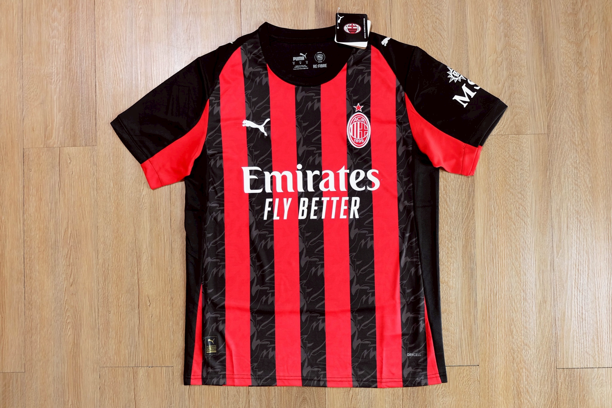 เสื้อฟุตบอล เอซี มิลาน เหย้า สีเเดงดำ Fans Edition เกรดแฟนบอล 2026