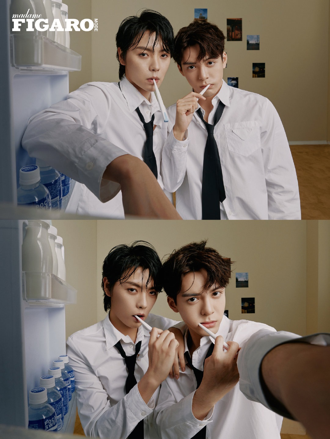 Pre - นิตยสาร madame Figaro Mode เซียวหยู่เหลียง เจิงซุ่นซี 2021