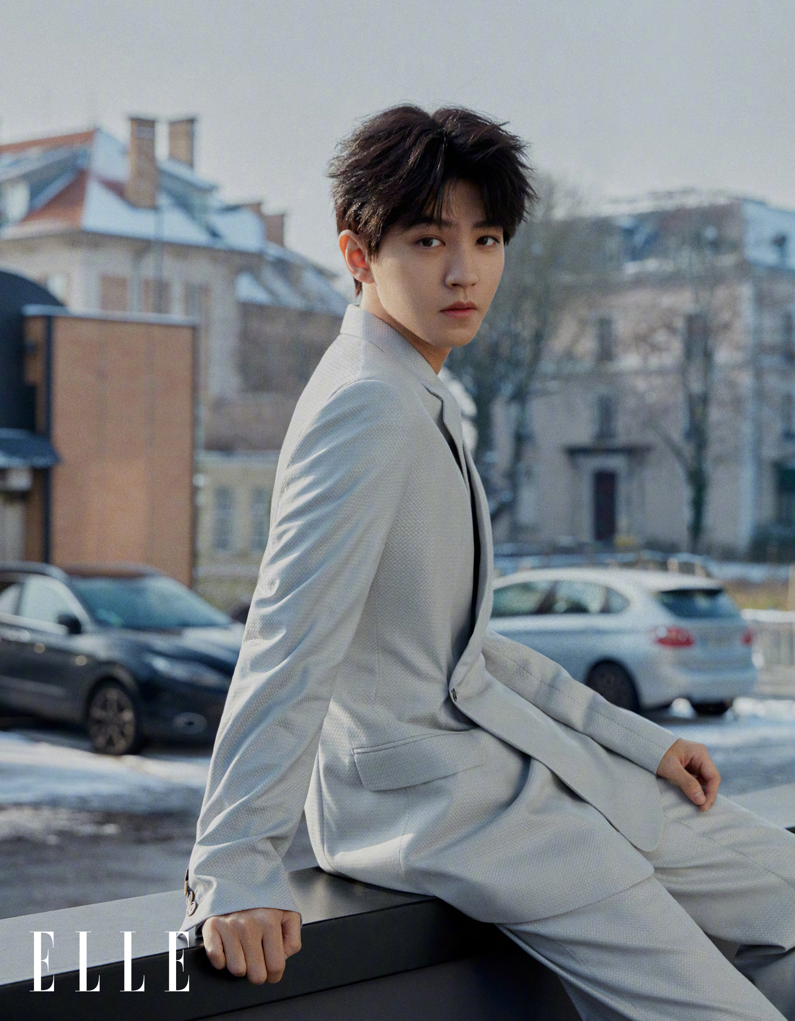 Pre - นิตยสาร ELLE หวังจวิ้นข่าย WangJunkai 2024+แถมจากร้าน