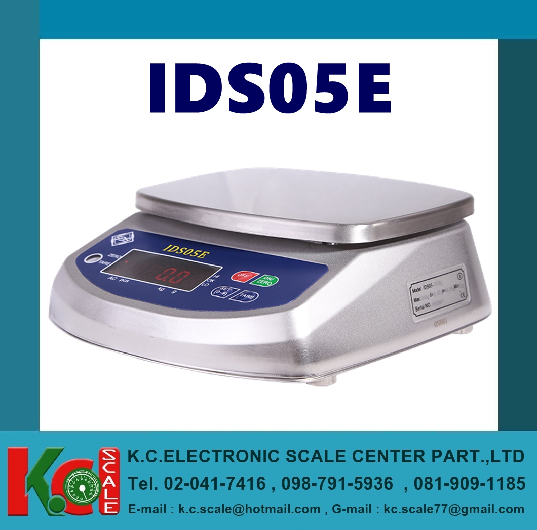 เครื่องชั่งกันน้ำ รุ่น IDS05E