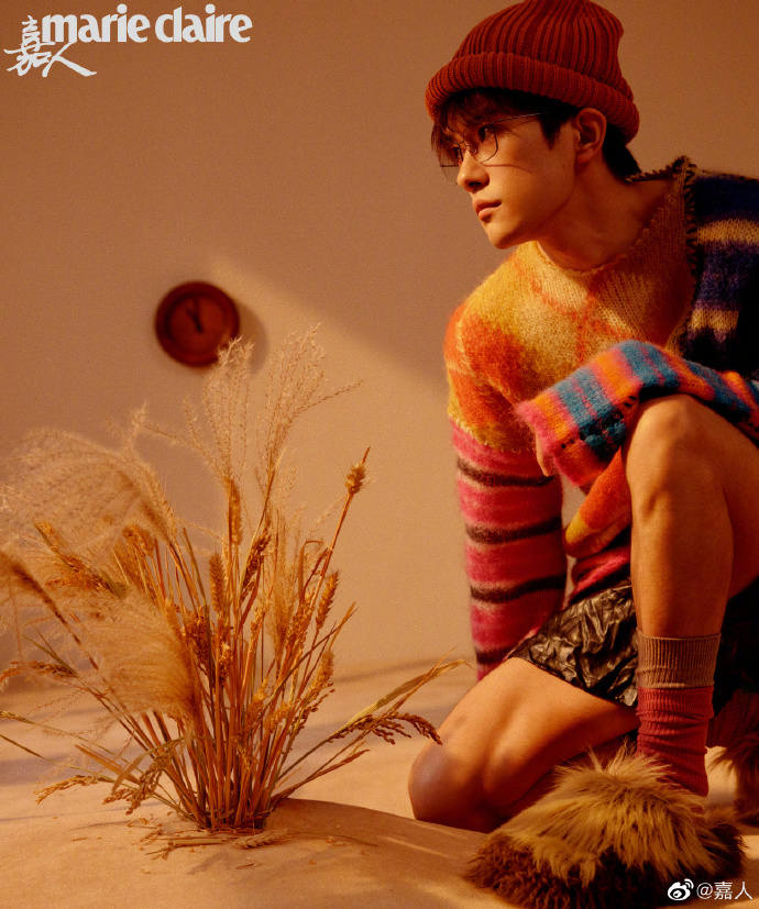 Pre - นิตยสาร Marie Claire อี้หยางเซียนซี แจ็กสันหยี/JacksonYee 2023+โปสเตอร์