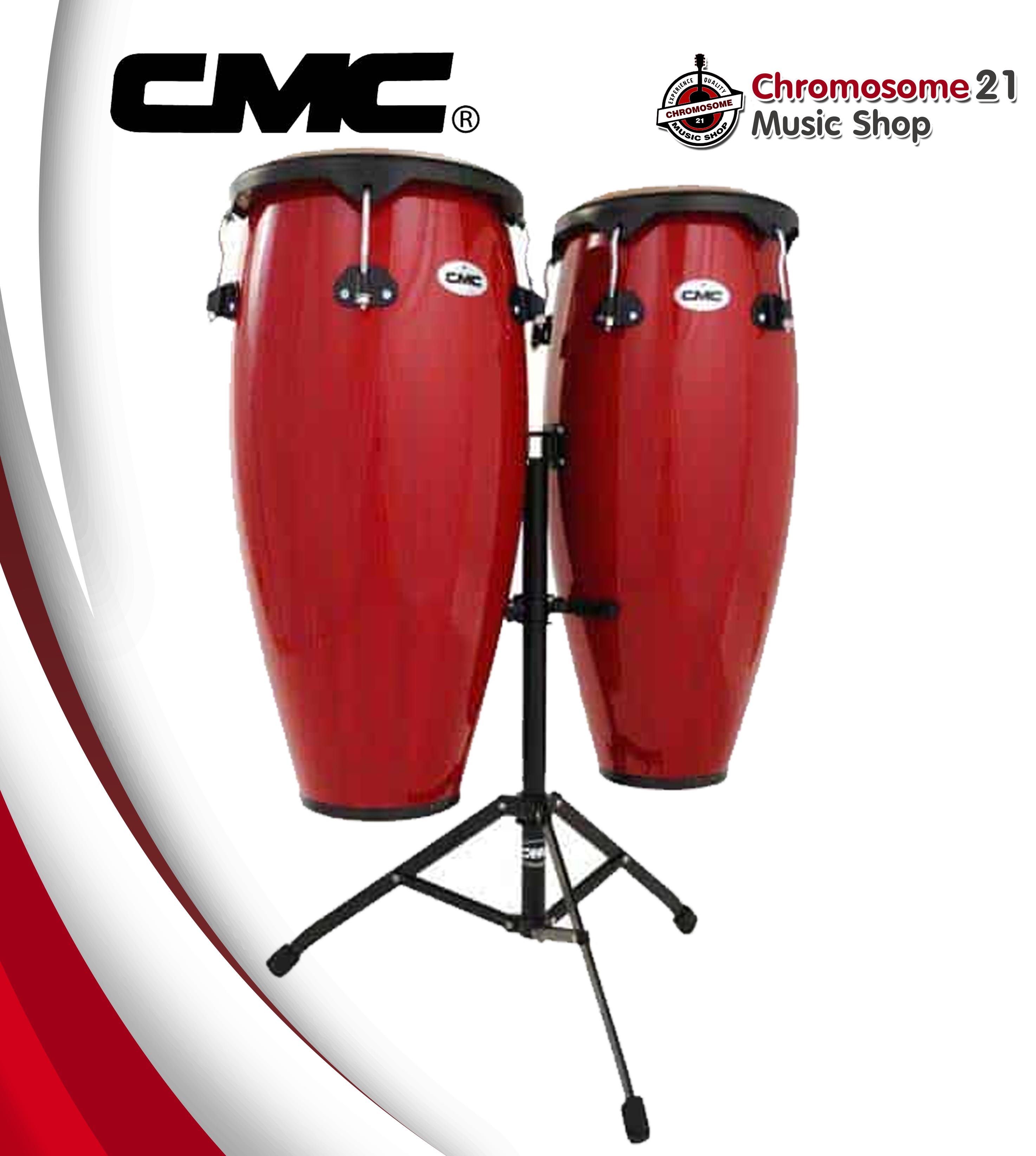 กลองทอมบ้า CMC (สีแดง)