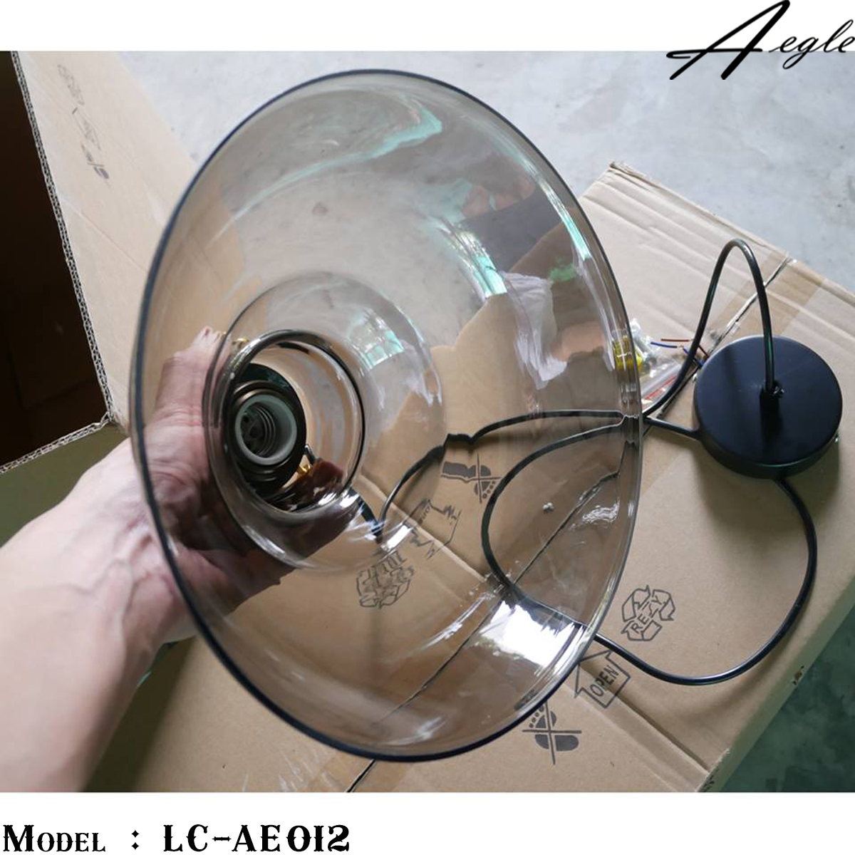 โคมไฟห้อยเพดาน Smoke gray