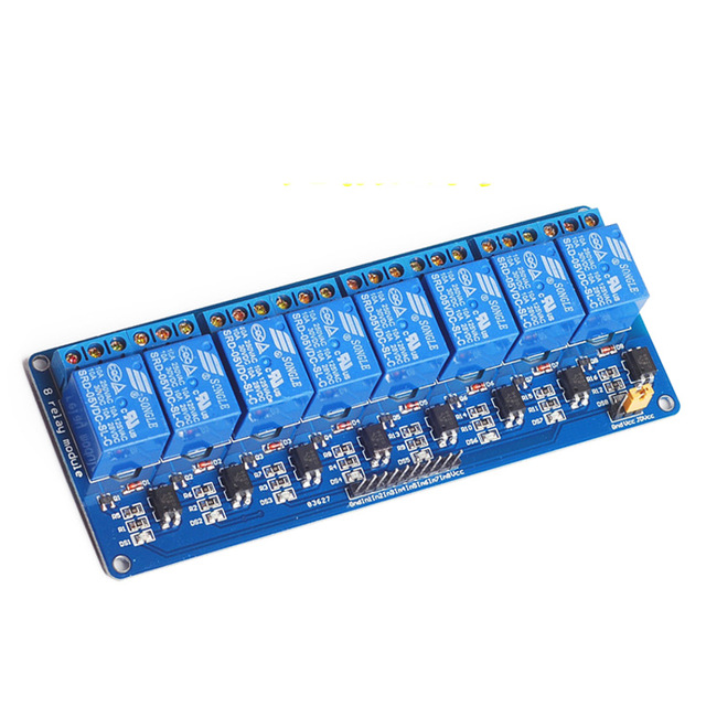 8 Channel Relay (10A) 5V Relay 8 ช่อง Module Board for Arduino PIC AVR MCU DSP ARM