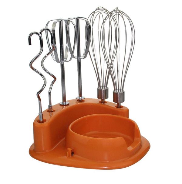 เครื่องผสมอาหาร แบบมือถือ N38D รุ่นมีฐานเสียบหัวตี (เครื่องตีไข่ ตีครีม นวดแป้ง) Netmego