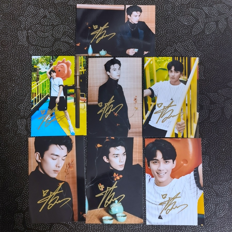 Pre - รูปถ่ายที่มีลายเซ็น WuLei #อู๋เหลย 6 นิ้ว