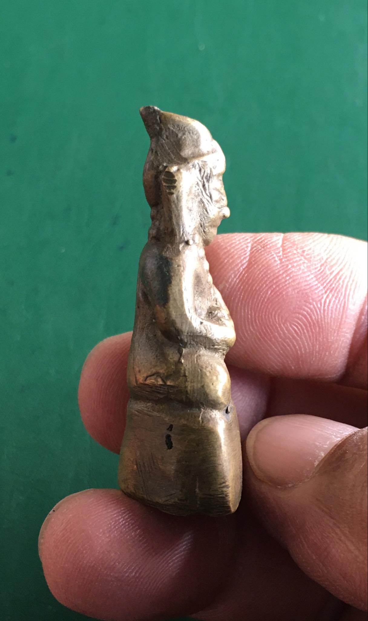 พระกริ่งฤาษีหลวงพ่อเงิน วัดบางคลาน ออกวัดป่ามะไฟ จังหวัดพิจิตร ปี2456