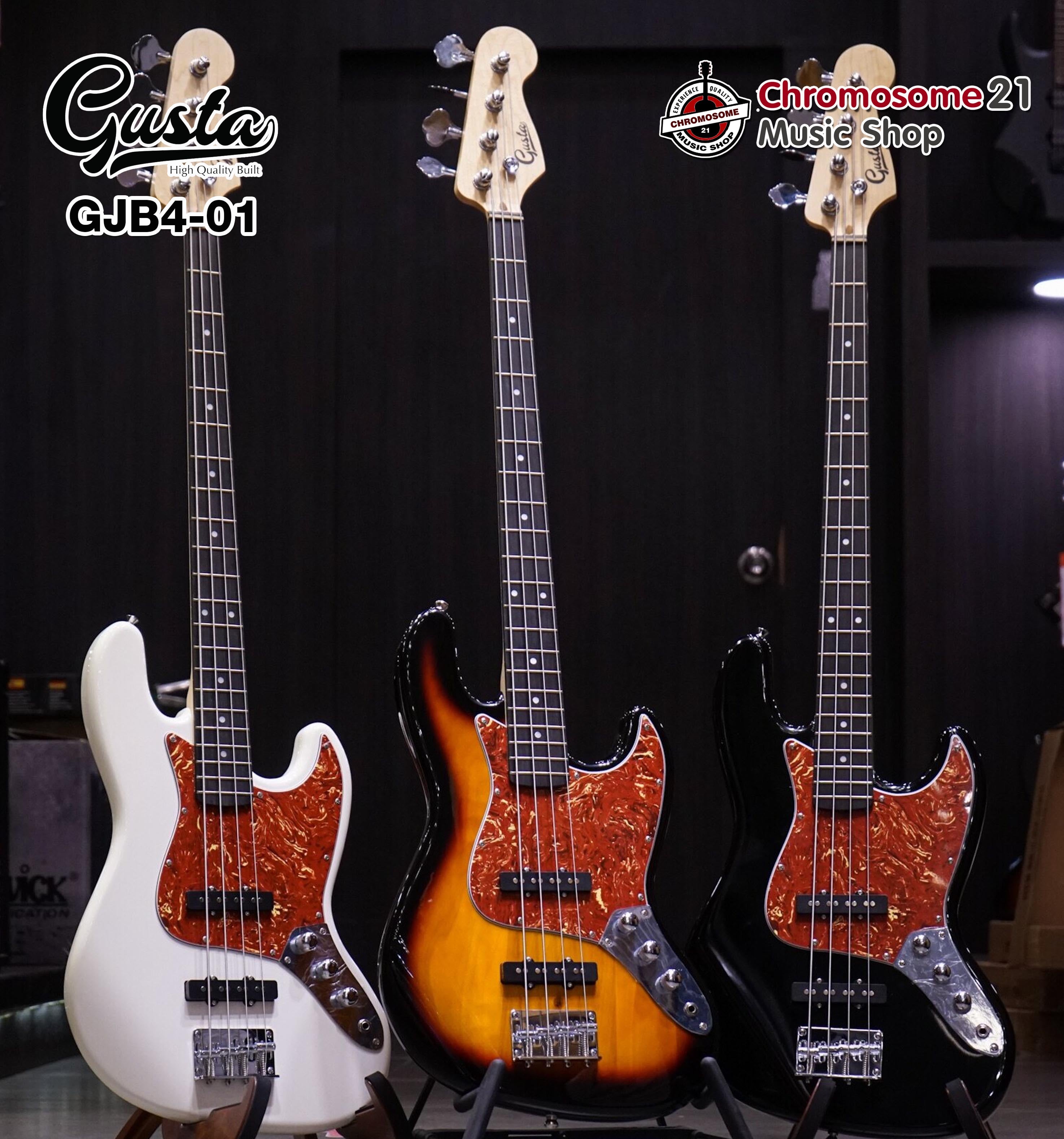 เบส4สาย Gusta GJB4-01