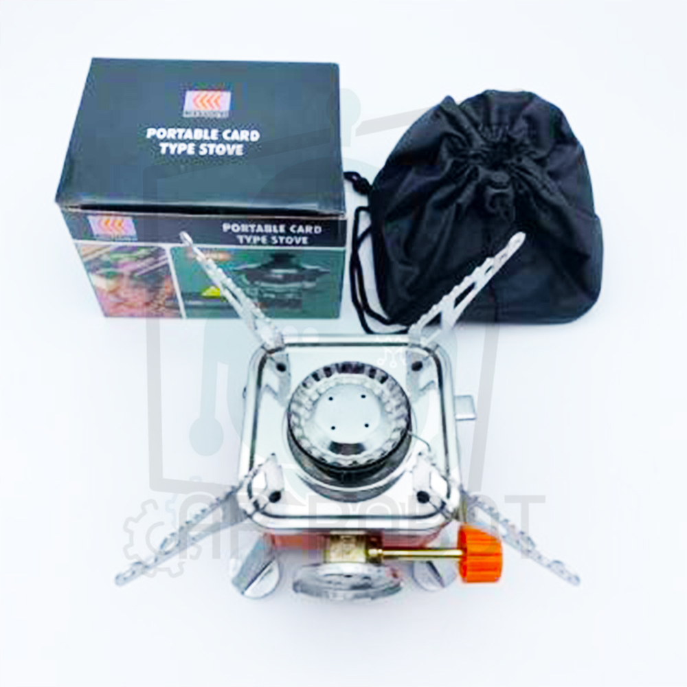 เตาแก๊สปิคนิค แบบพกพา K-202 K202 ชุดเล็กกะทัดรัดพกพาสะดวก เหมาะสำหรับตั้งแคมป์และเดินป่า