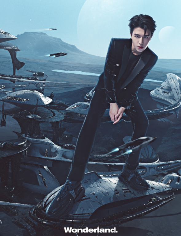 Pre - นิตยสาร Wonderland. Mika, BoYuan, Patrick Yin Haoyu 2022