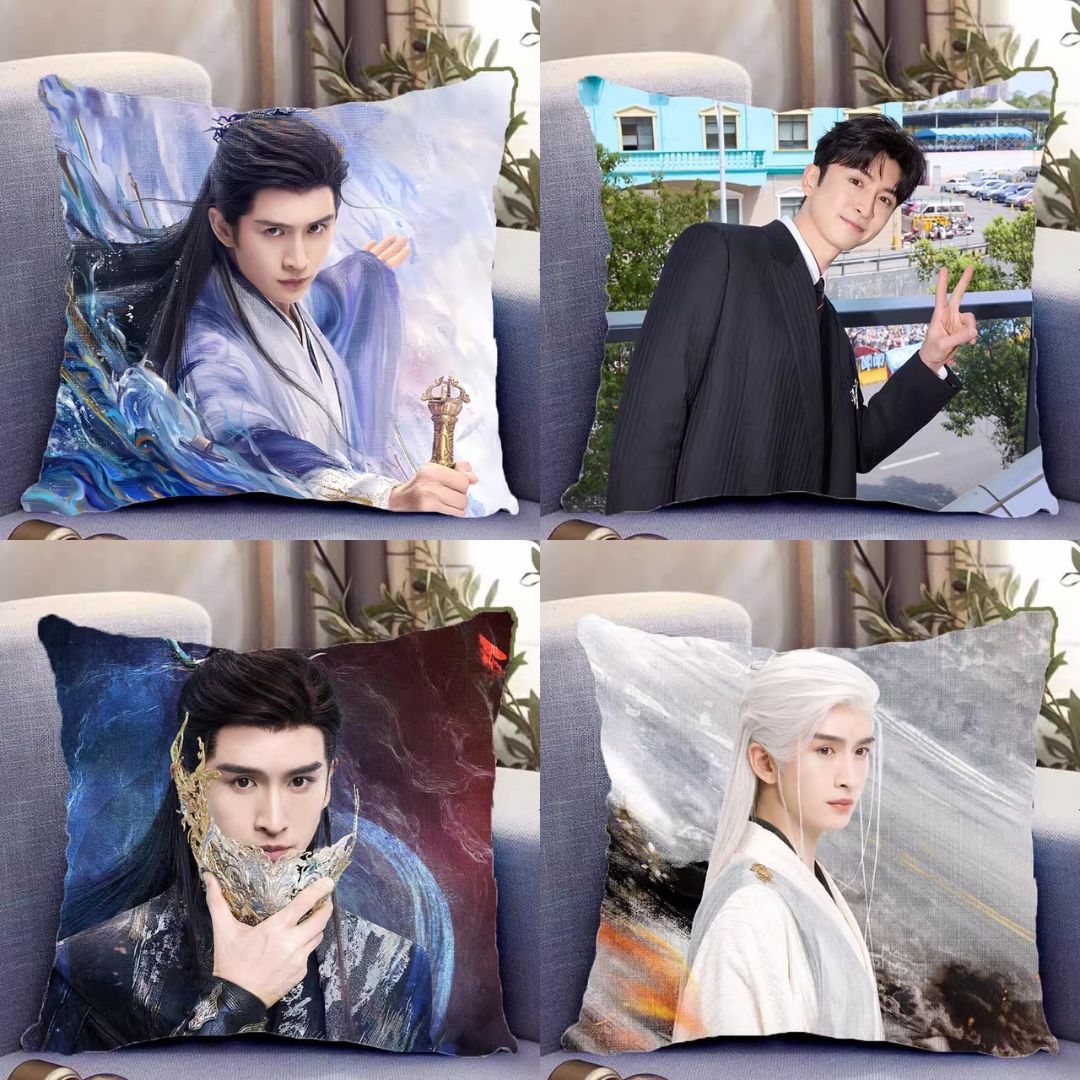 Pre - หมอนลาย จางอวิ๋นหลง ZhangYunLong (ไม่ใช่สินค้าอฟช.)40 cm.