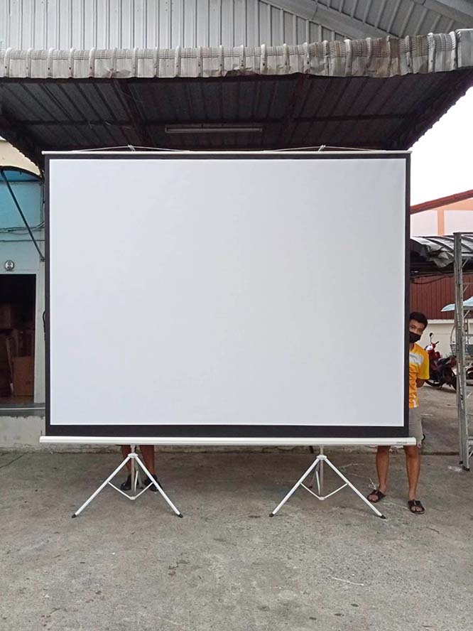 จอขาตั้ง 150 นิ้ว 4:3 Gygar Tripod Screen