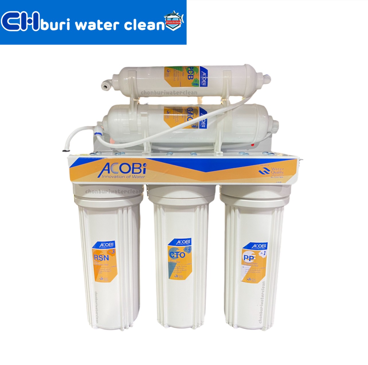 เครื่องกรองน้ำ 5ขั้นตอน ยี่ห้อ ACOBI