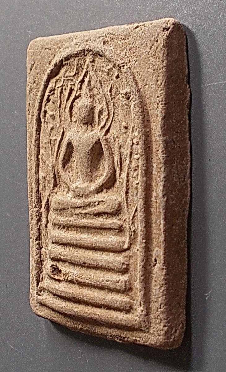 สมเด็จหลวงพ่อรวย วัดตะโก รุ่นแรก พิมพ์ปรกโพธิ์ประภามณฑล ปี 2498