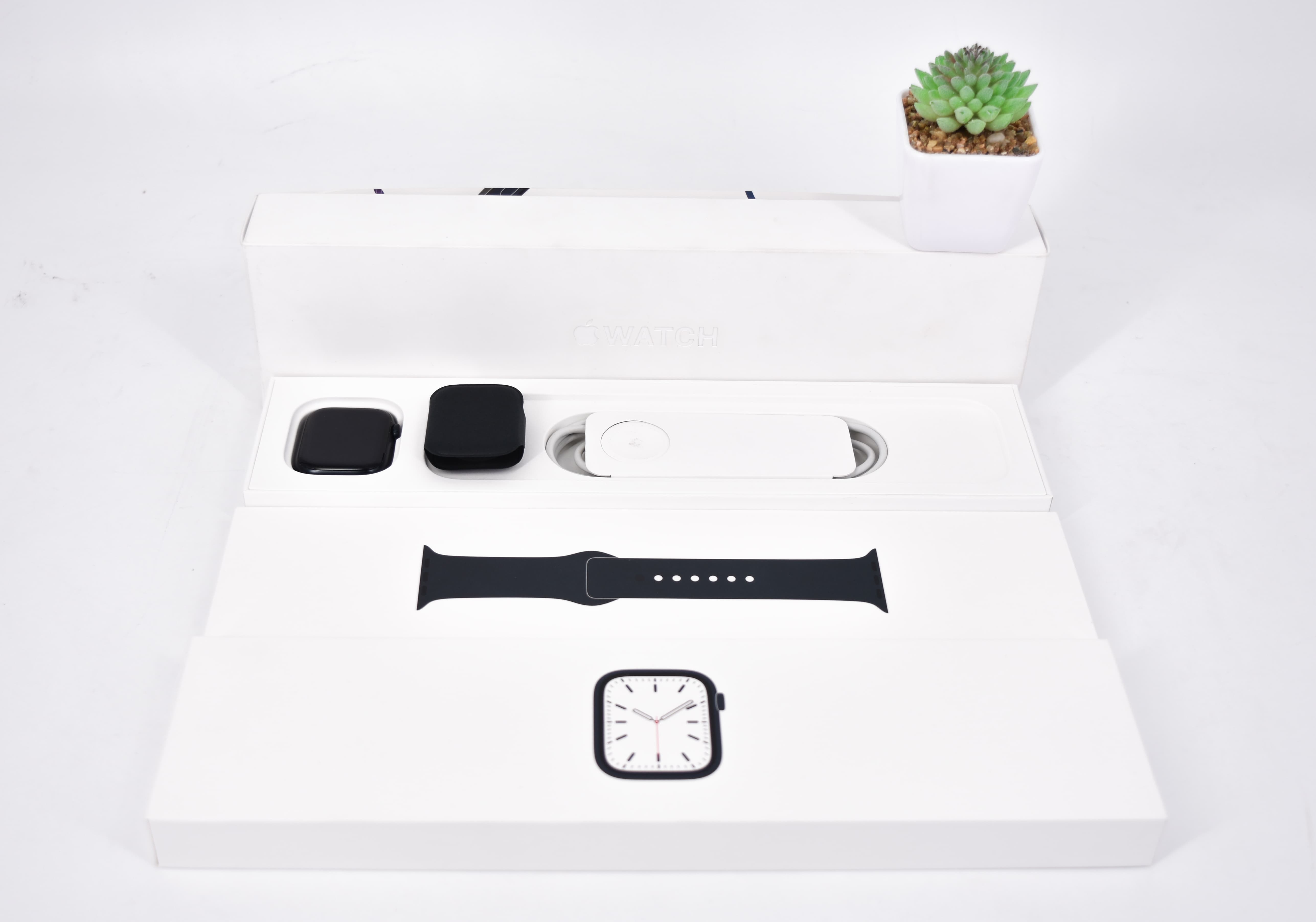 Apple Watch Series 7 GPS อะลูมิเนียม 41 มม. สี Midnight
