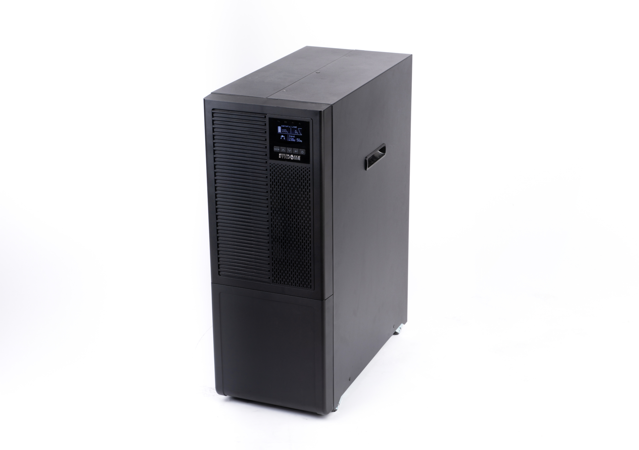 Syndome | เครื่องสำรองไฟฟ้าระบบ True Online รุ่น HE-ุ6K-IOT (6000VA/6000W) *มีแอพตรวจสถานะเครื่องได้