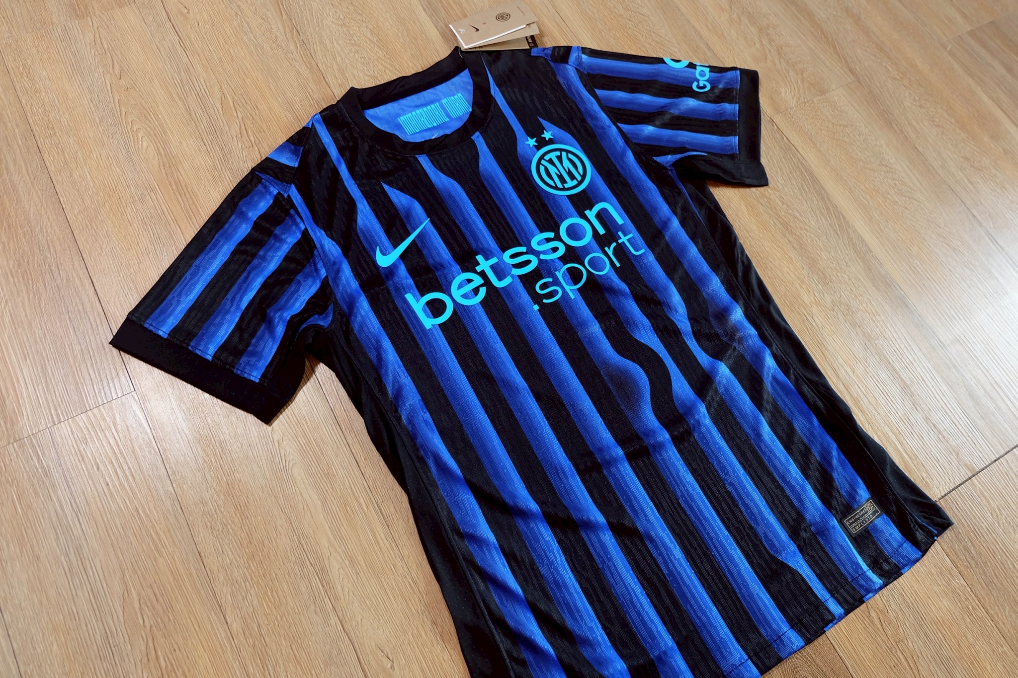 2025-26 เสื้อฟุตบอลอินเตอร์ มิลาน สีน้ำเงิน สำหรับผู้ชาย Player Edition เกรดนักเตะ Size S-2XL