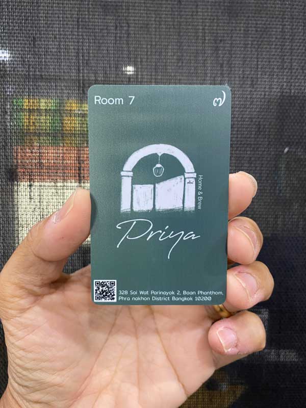 พิมพ์คีย์การ์ดแข็ง พิมพ์ Key card RFID 4 สี ไม่ลอกง่าย