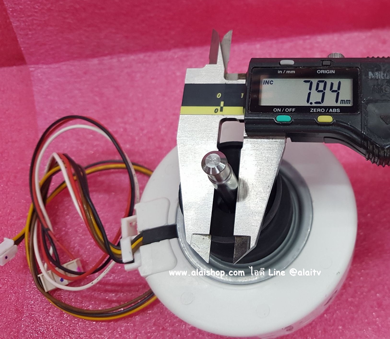 มอเตอร์พัดลมคอล์ยเย็นแอร์มิตซูบิชิ /อะไหล่แอร์เครื่องปรับอากาศ