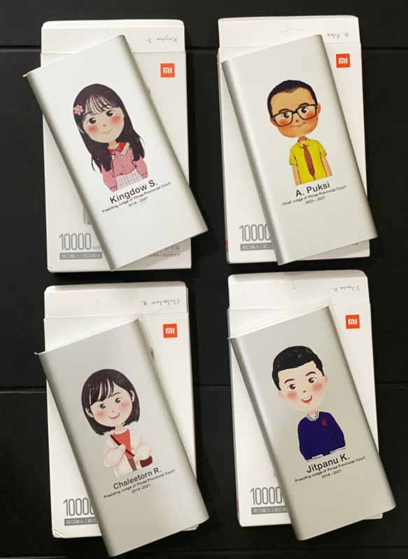 Power Bank แบตสำรอง ที่เป็นของขวัญ ทีมงาน ชาวแก๊งส์